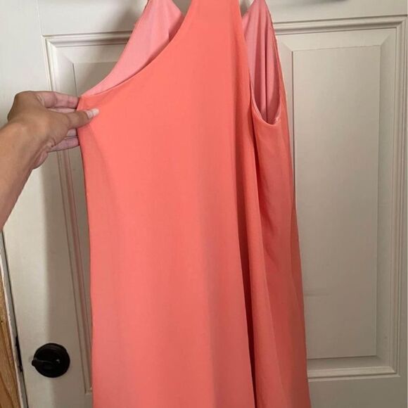 Altar’d State Mini Coral Summer Dress Small - Picture 4 of 5